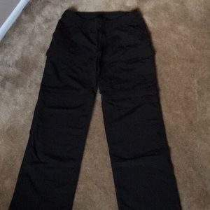North face zip off convertible pants